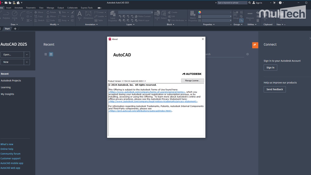 AutoCAD 2025 bản quyền vĩnh viễn đầy đủ các tính năng