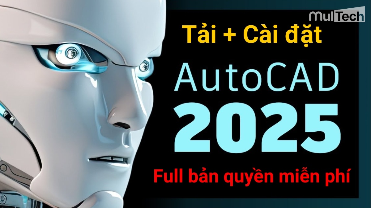 Tải + Cài đặt phần mềm AutoCAD 2025 vĩnh viễn miễn phí