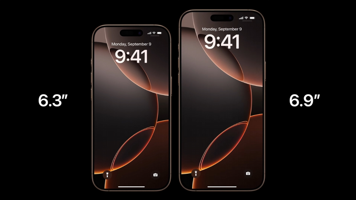 Màn hình của iPhone 16 Pro và iPhone 16 Pro Max