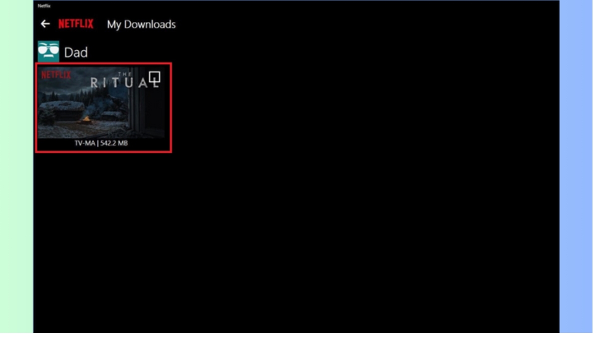 Nhấn "Phát" (Play) để xem video