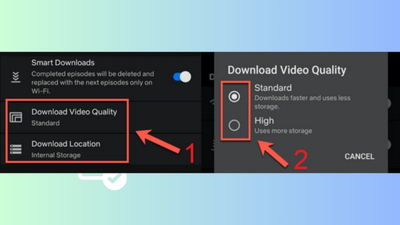 Mẹo tải phim và chương trình truyền hình trên Netflix đơn giản