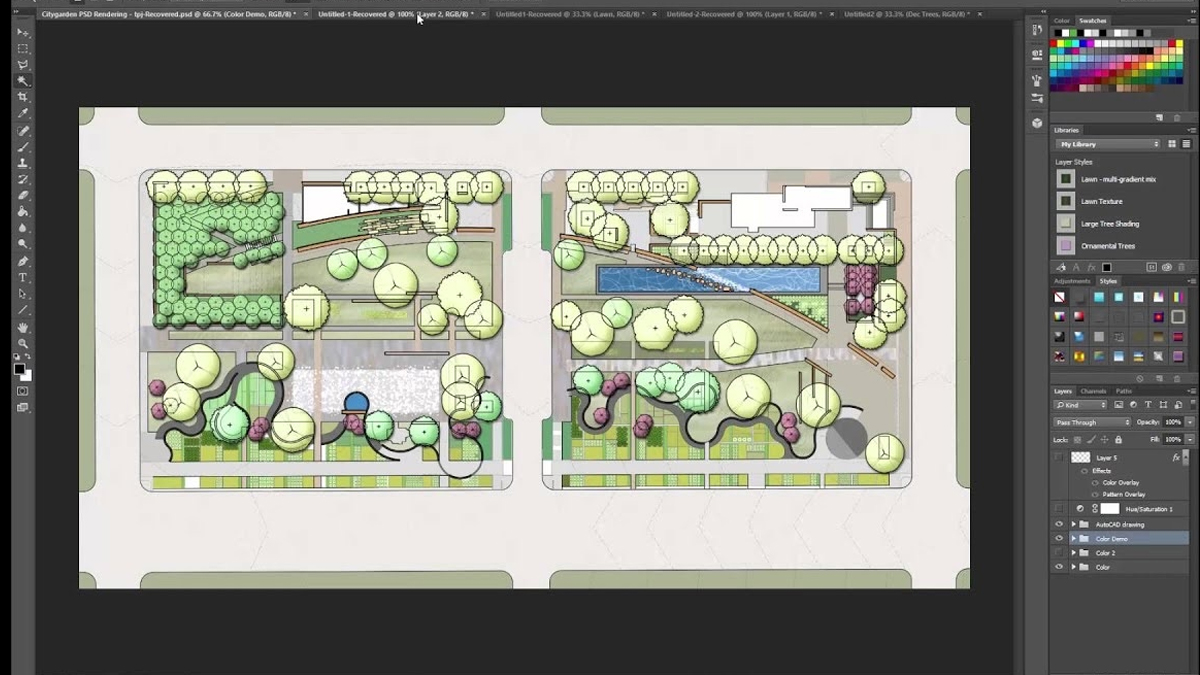 Photoshop đọc được file CAD không